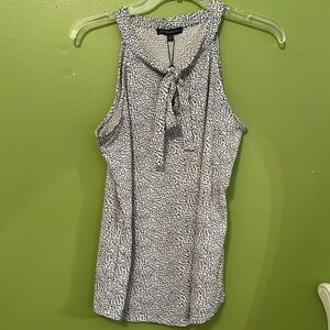 NWT Adrianna Papell Tie Neck Top